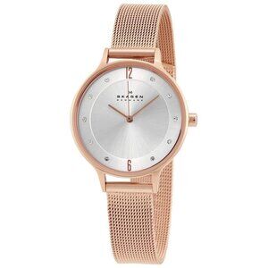 FX03831B NWT Skagen Fashion Ladies Quartz Steel Authentic Watch